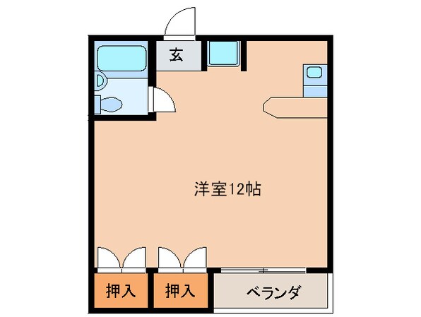 ジョグ六ツ門南の物件間取画像